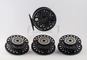 Lamson LP 2 Lite fly reel and three spare spools