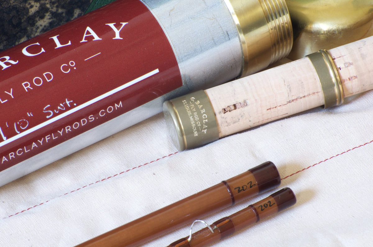 Barclay, Chris - 7'10" 3pc 5wt fiberglass fly rod 