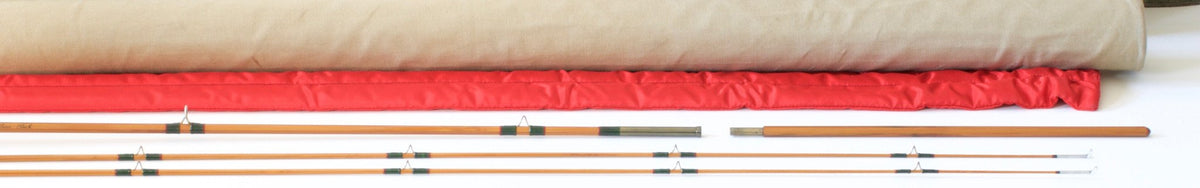 Pezon et Michel Super Parabolic PPP, "Featherweight" Type Glenn Clark Bamboo Rod 6'3 5wt 
