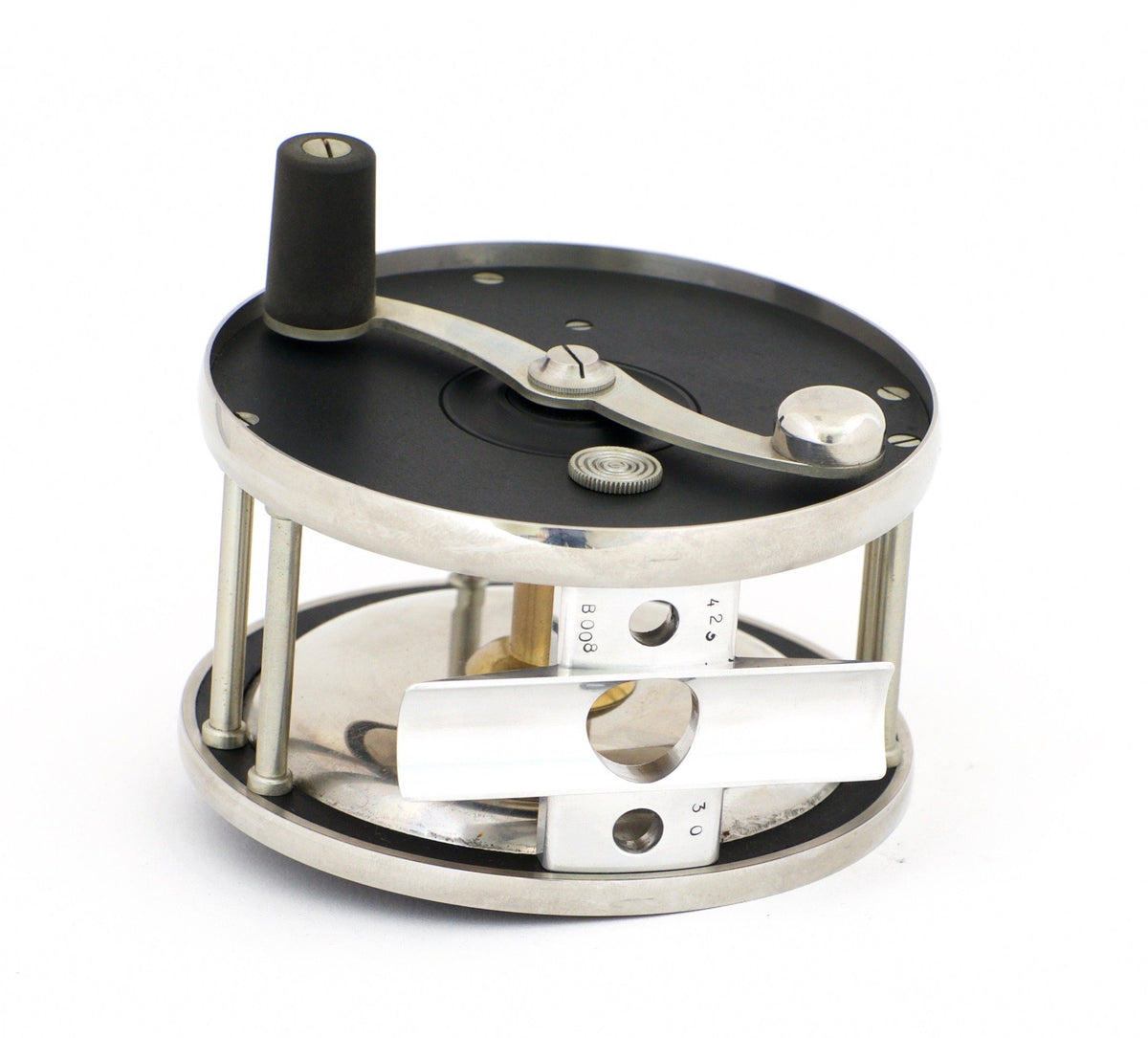 Perfection Fly Reel Co. / Jon Larrabee -- Restigouche 3/0 Salmon Reel