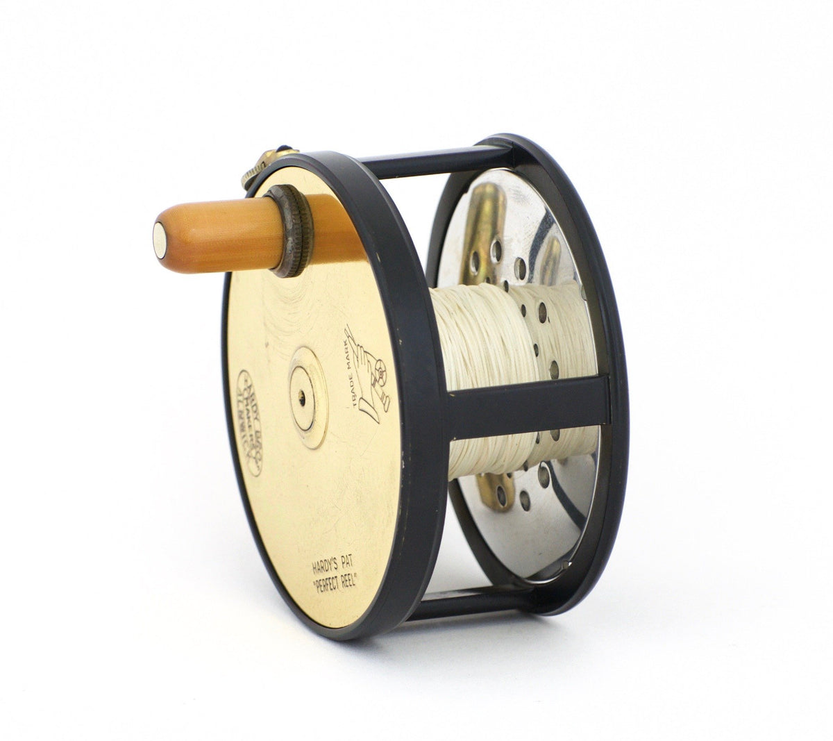 Hardy Brass Faced Perfect 1902 Reproduction Limited Edition Reel Set