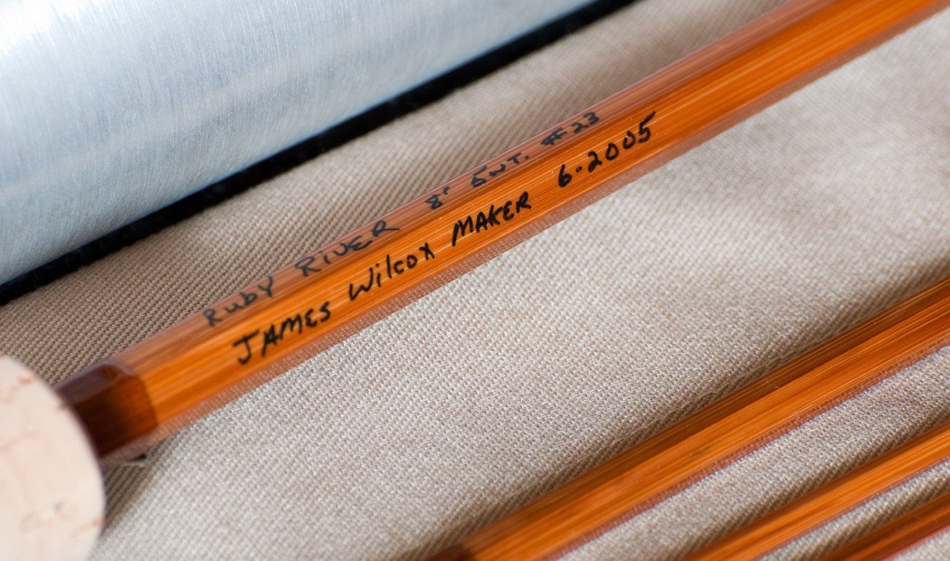 James Wilcox Nodeless Bamboo Rod 8' 5wt 3/2 