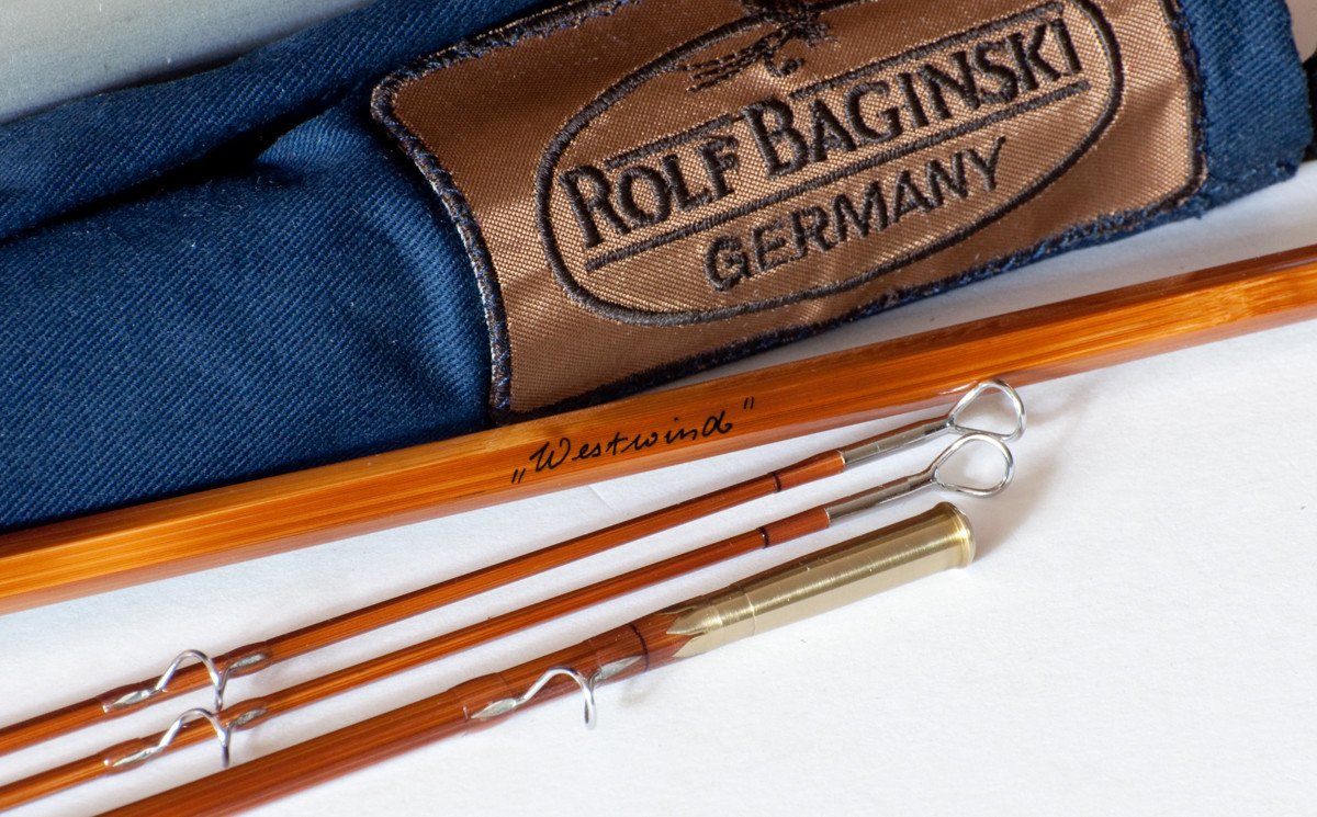 Baginski, Rolf - "Westwind" Bamboo Rod 7'6 3/2 5wt