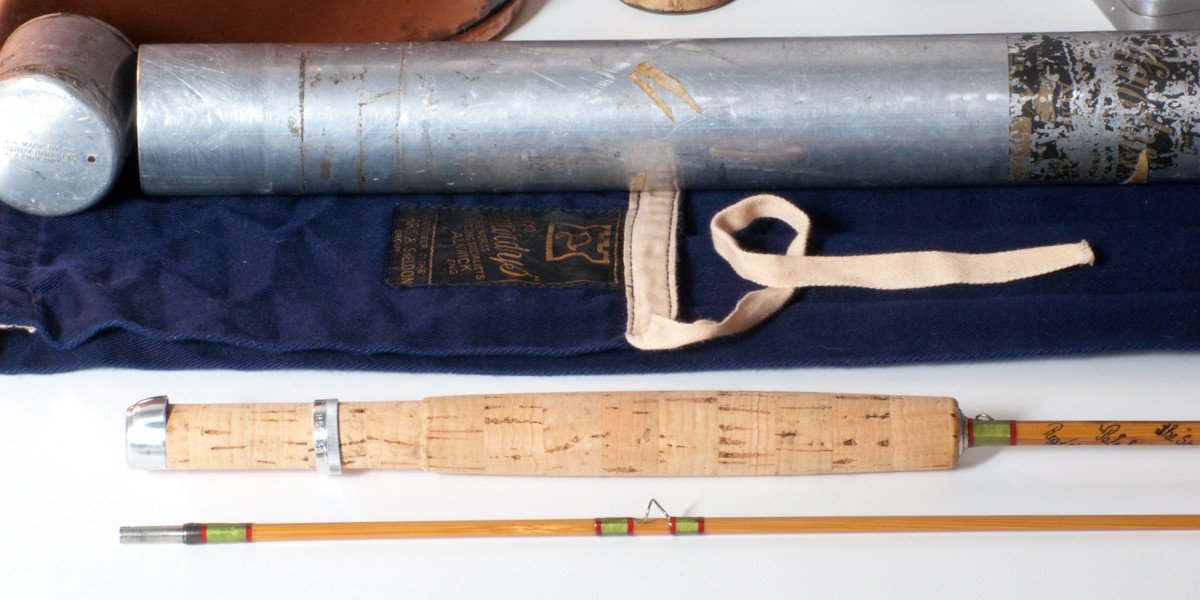 Hardy Palakona "The Special Fly Rod" - maker's signature inscription