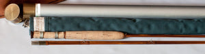 Bob Summers Midge Deluxe Bamboo Rod 6'4" 2/2 #4 - ferrules and tip tops detail