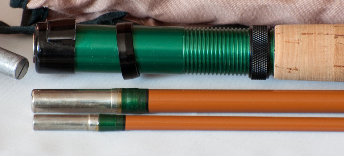 Abercrombie & Fitch "Monogram Salmon" 9' 8wt fiberglass rod