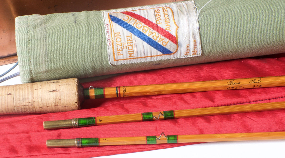 Pezon et Michel Ritz Super Parabolic PPP FarioClub 8'5 #6 Bamboo Fly Rod Pezon et Michel Ritz Super Parabolic PPP FarioClub 8'5 #6 Bamboo Fly Rod