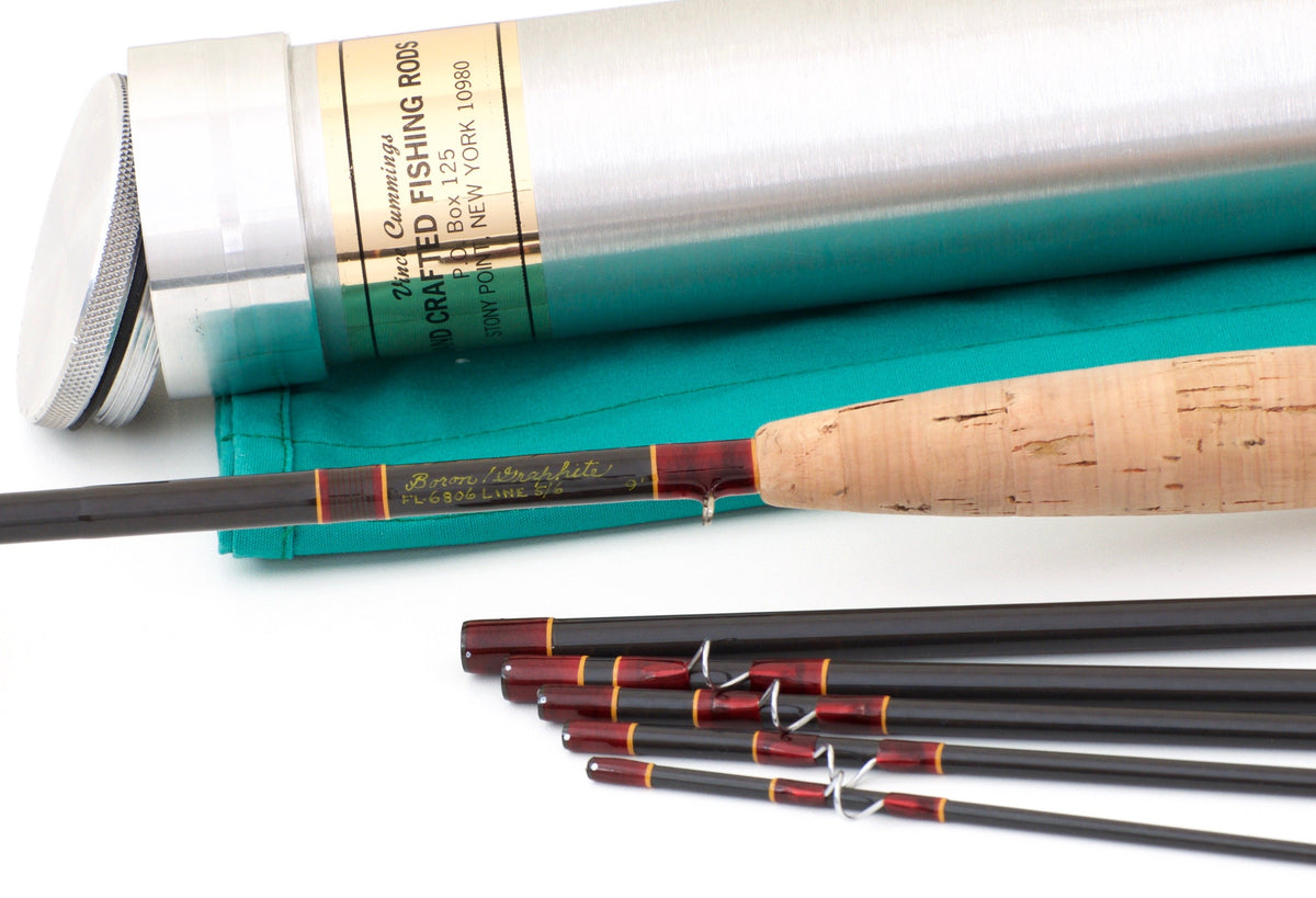 Cummings, Vince -- 8' 6pc 5-6wt Boron/Graphite Rod 