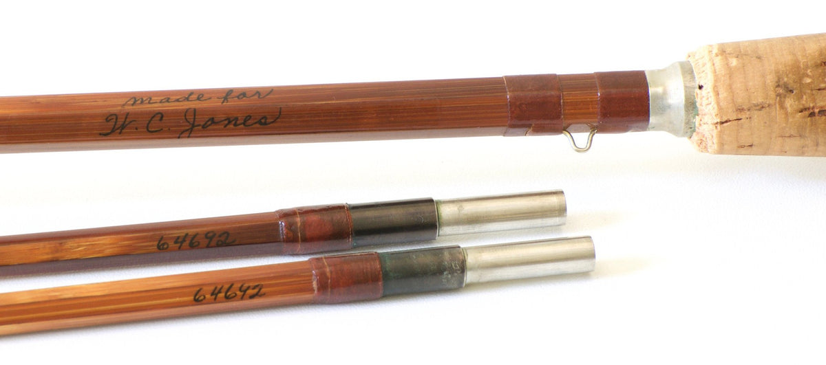 Orvis Wes Jordan 8'6 8wt Bamboo Rod with Leather Tube