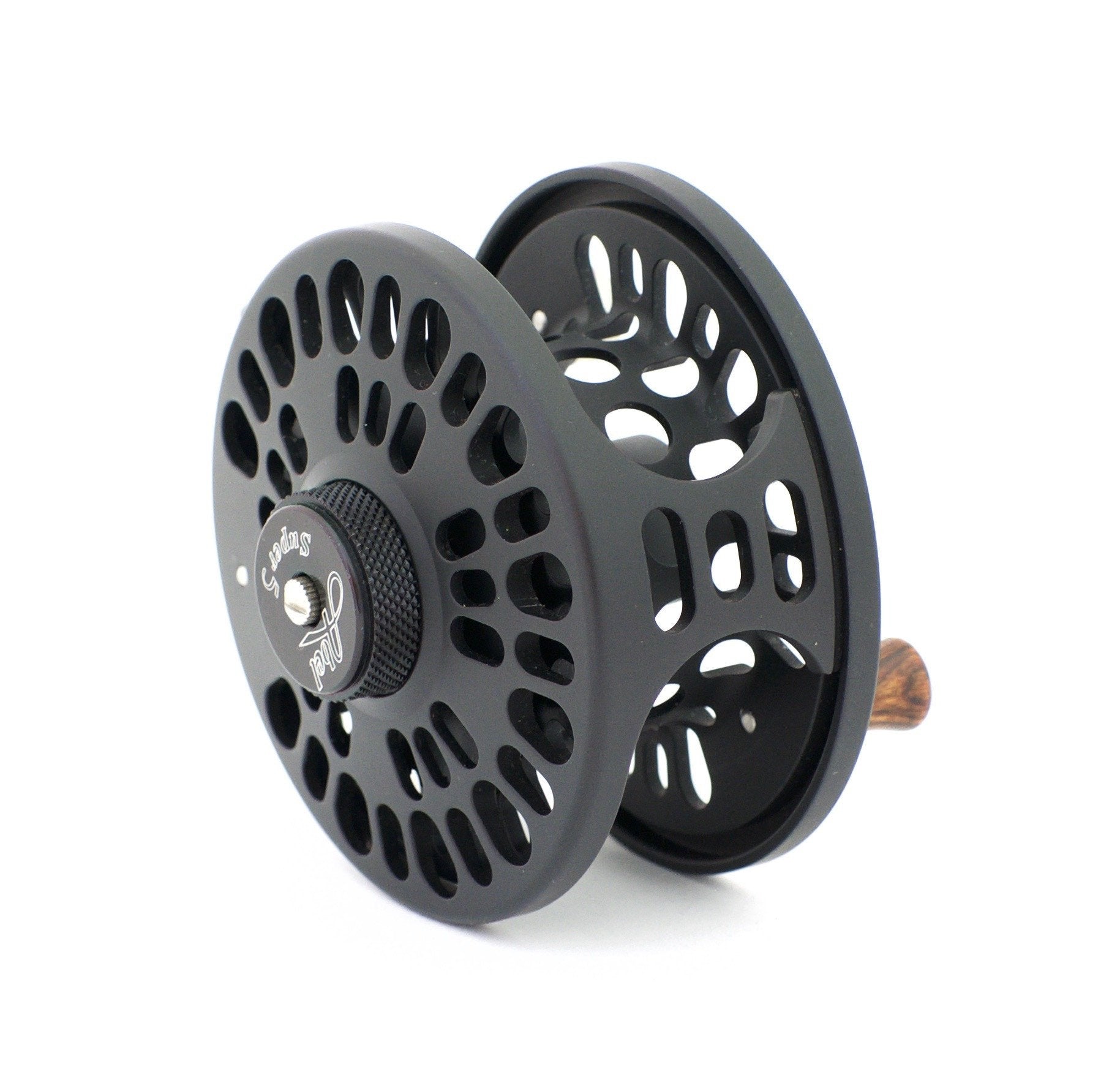 Abel Super 5 Fly Reel (Wide drum) Quality USA made Fly Reel