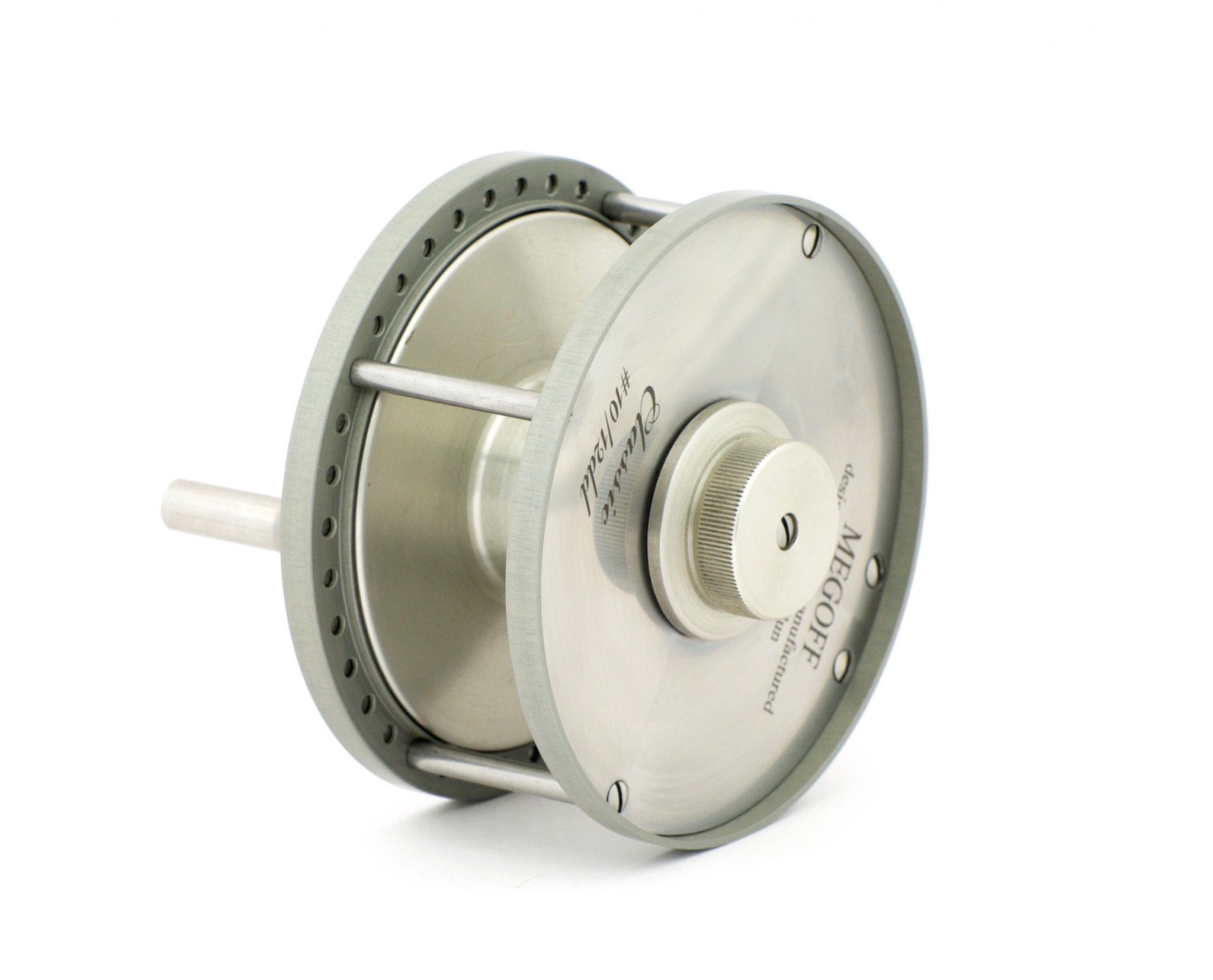 Megoff Classic Spey 10-12wt Fly Reel - Spinoza Rod Company Megoff Classic Spey 10-12wt Fly Reel - Spinoza Rod Company