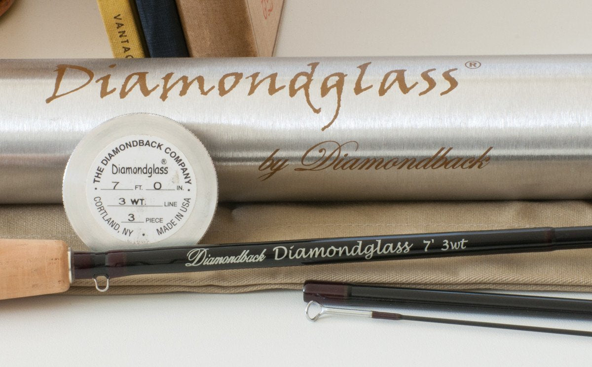 Diamondback Diamondglass Fly Rod - 7' 3wt 