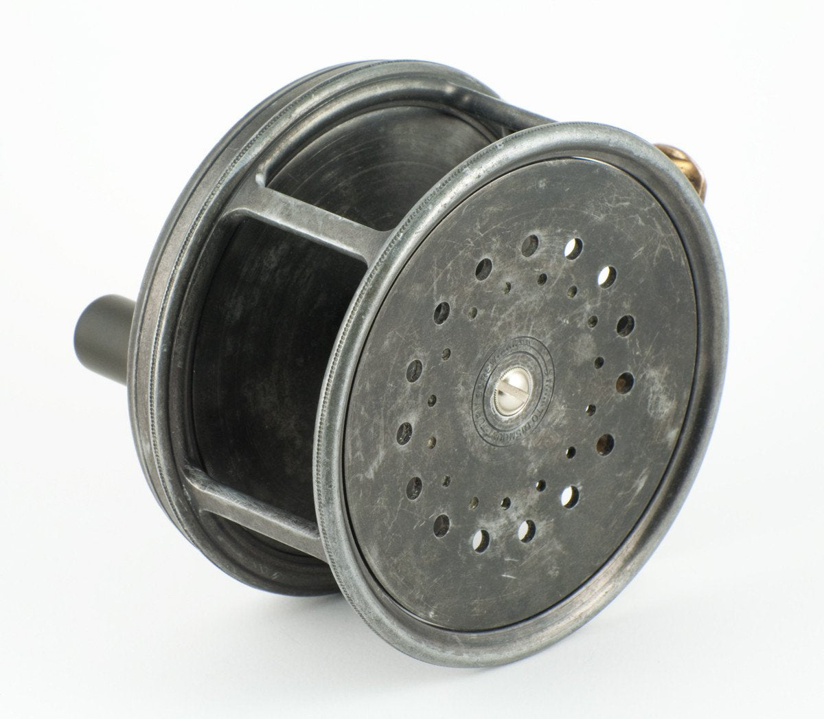 Hardy Perfect 4 1/4" wide drum fly reel - MKII check 