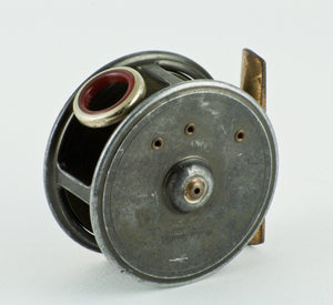 JW Young 2 1/2" Pattern 1 red agate fly reel