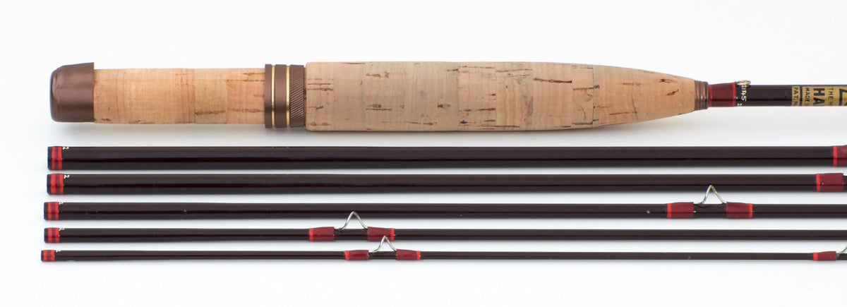 Hardy Smuggler DeLuxe 7' 5wt 6 pc. Graphite Fly Rod - reel seat and fittings