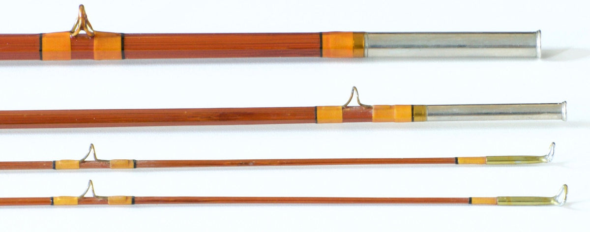 Phillipson Powr Pakt Bamboo Rod 8'6 3/2 6wt - guides and thread wrapping