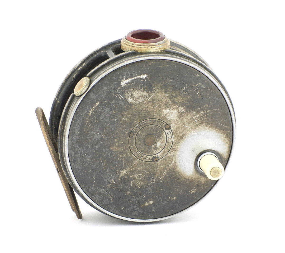 Hardy Perfect 3 5/8" Fly Reel w/ Red Agate 