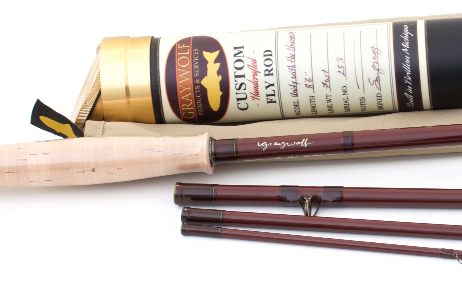 Morgan, Tom / Shane Gray - "Unity with the Universe" Fiberglass Rod 