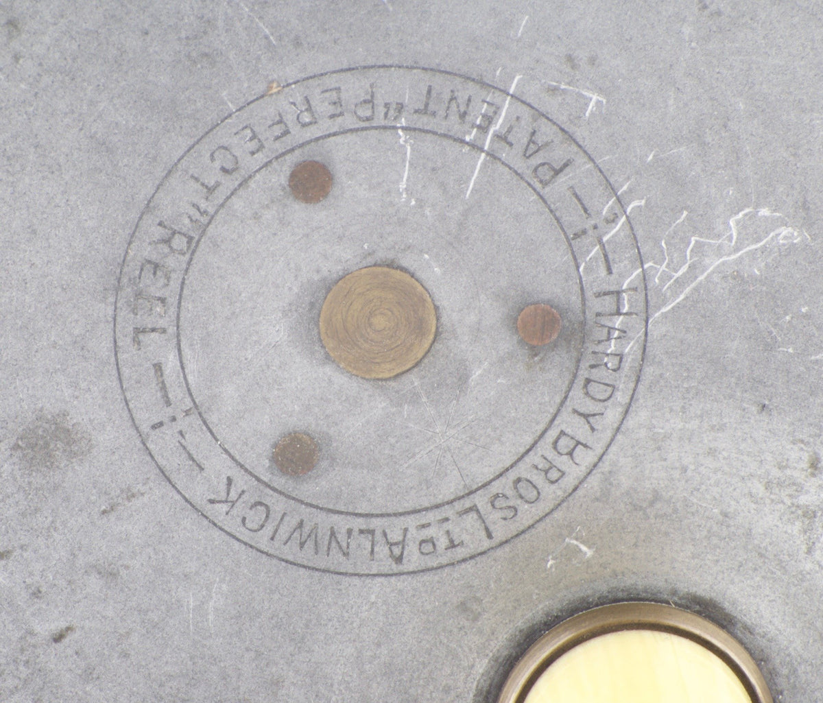 Hardy Perfect 3 3/4" Wide Drum 1912 Check Fly Reel 