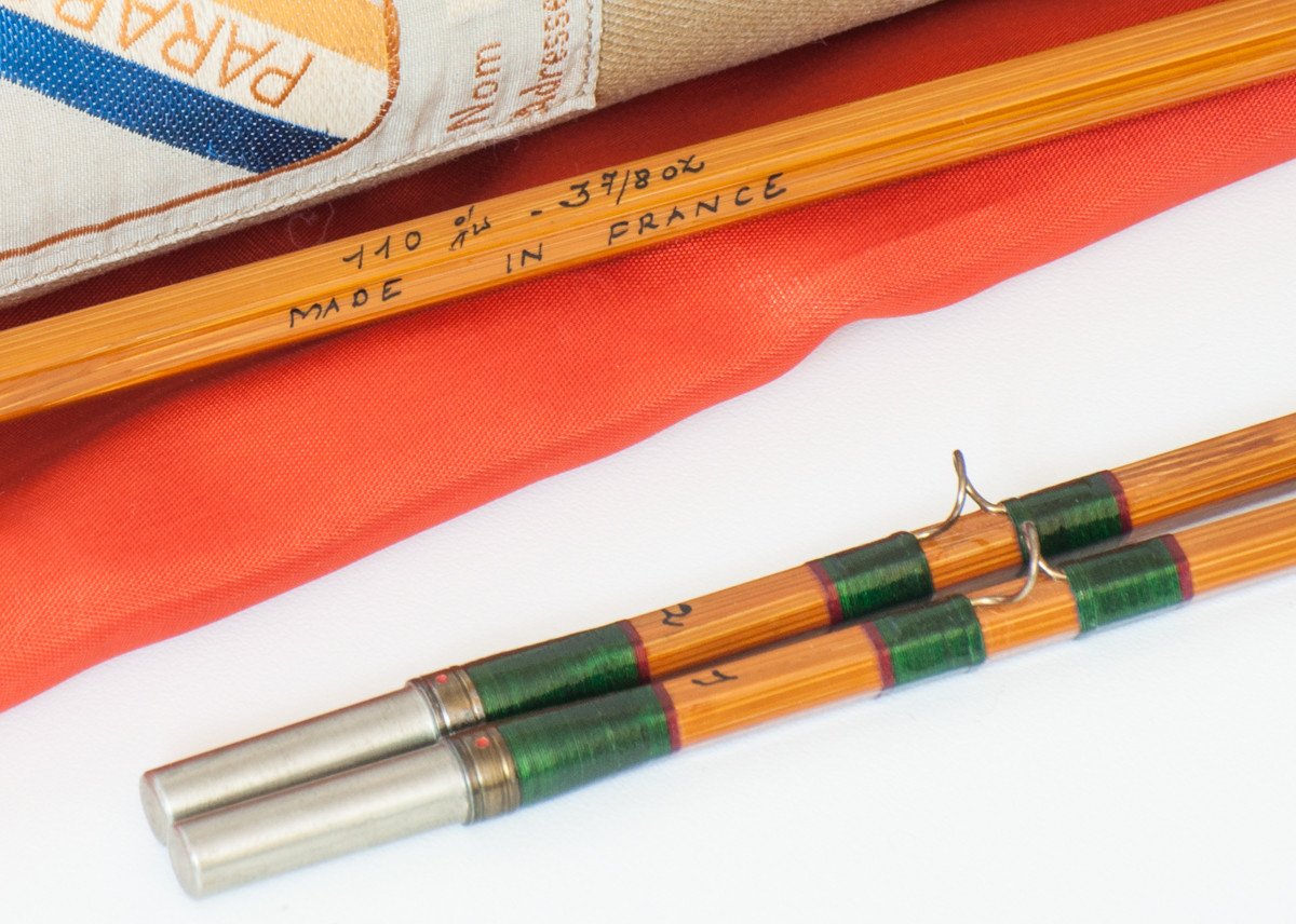 Pezon et Michel Super Parabolic PPP, "Super Marvel - Type Hans" Bamboo Rod 7'2 2/2 5wt
