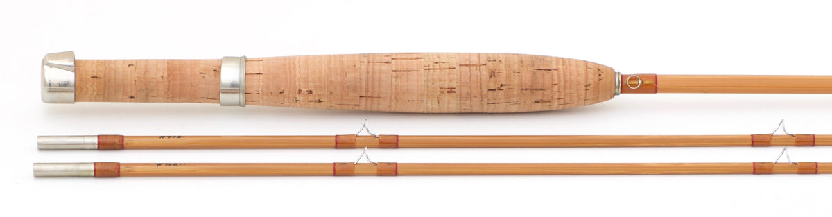 Simroe, Ted -- 7 1/2' 5wt Bamboo Rod - maker signature and rod markings