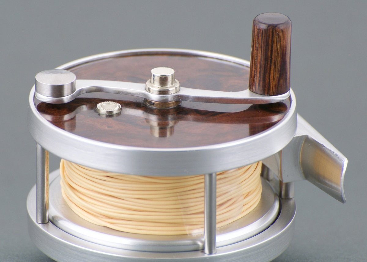 Ted Godfrey Burled Wood Paradigm Fly Reel