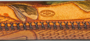 Annie Margarita Leather Rod Case - Chum Salmon