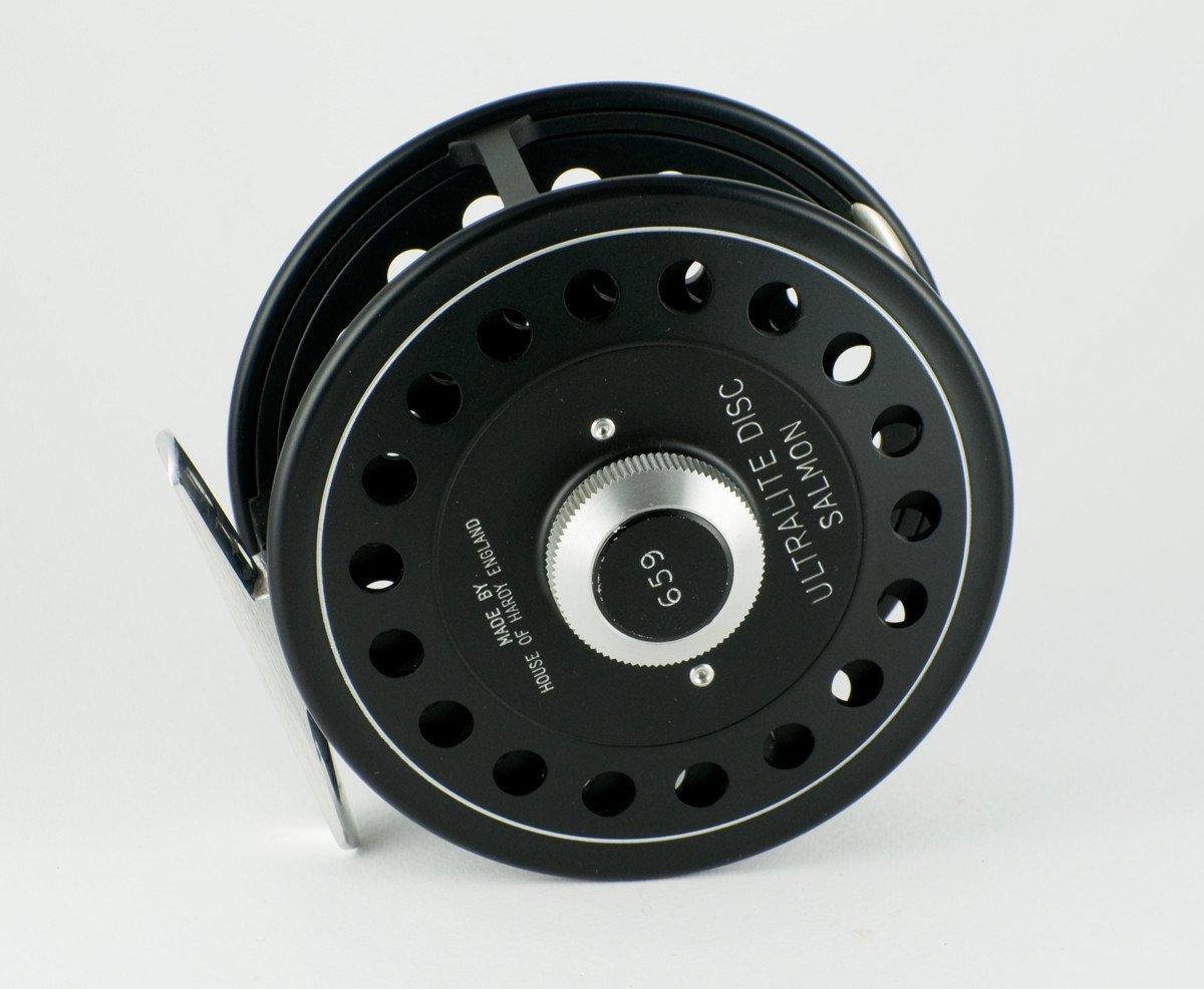 Hardy Ultralite Disc Salmon fly reel and spare spool
