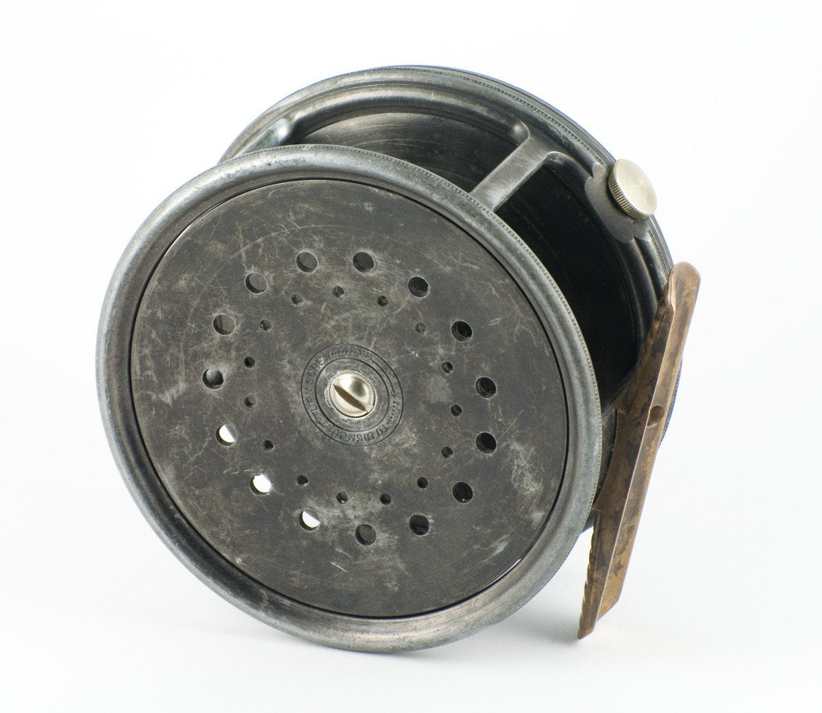 Hardy Perfect 4 1/4" wide drum fly reel - MKII check