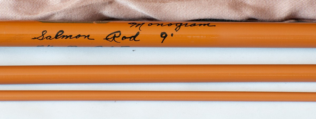 Abercrombie & Fitch "Monogram Salmon" 9' 8wt fiberglass rod
