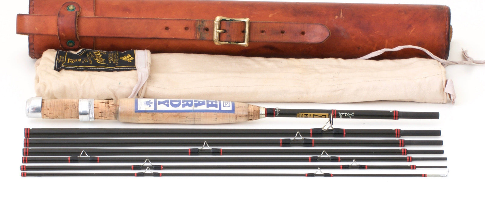 Hardy Smuggler DeLuxe 6wt Graphite Fly Rod - grip and reel seat detail
