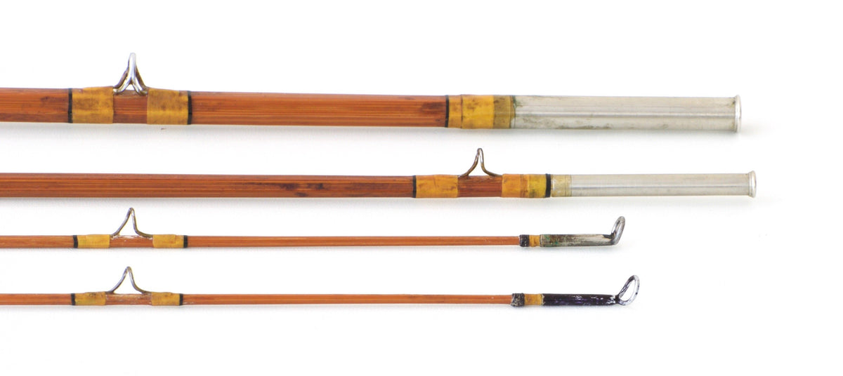 Phillipson Powr Pakt Bamboo Rod 8'6 5-6wt - rod sections with guides and wraps
