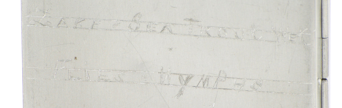 Hardy Bros. Fly Box w/ 100+ Flies 