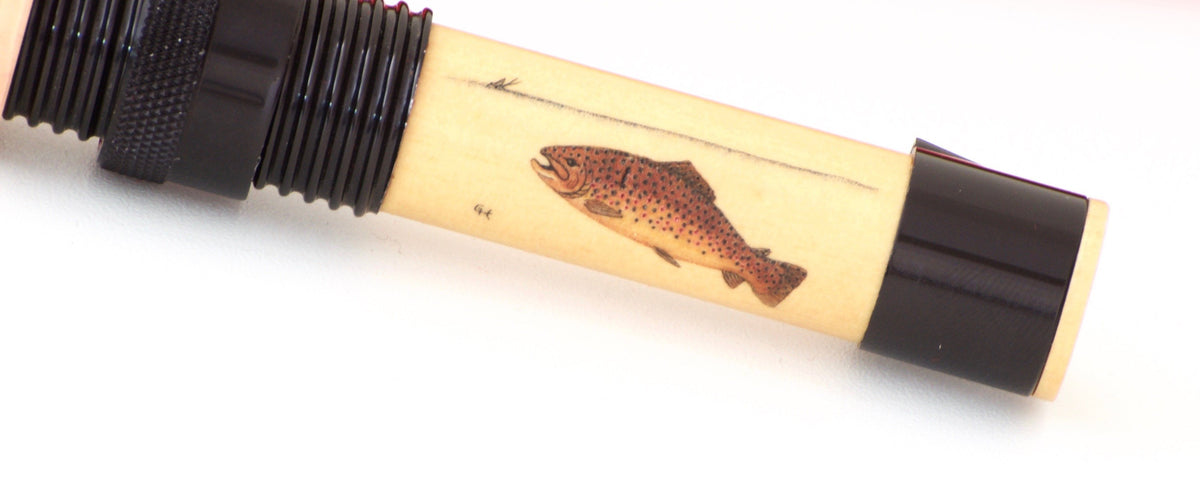 R.L. Winston Al Wilson's Bamboo Rod 8' 2/2 #5 - ferrules and tips detail