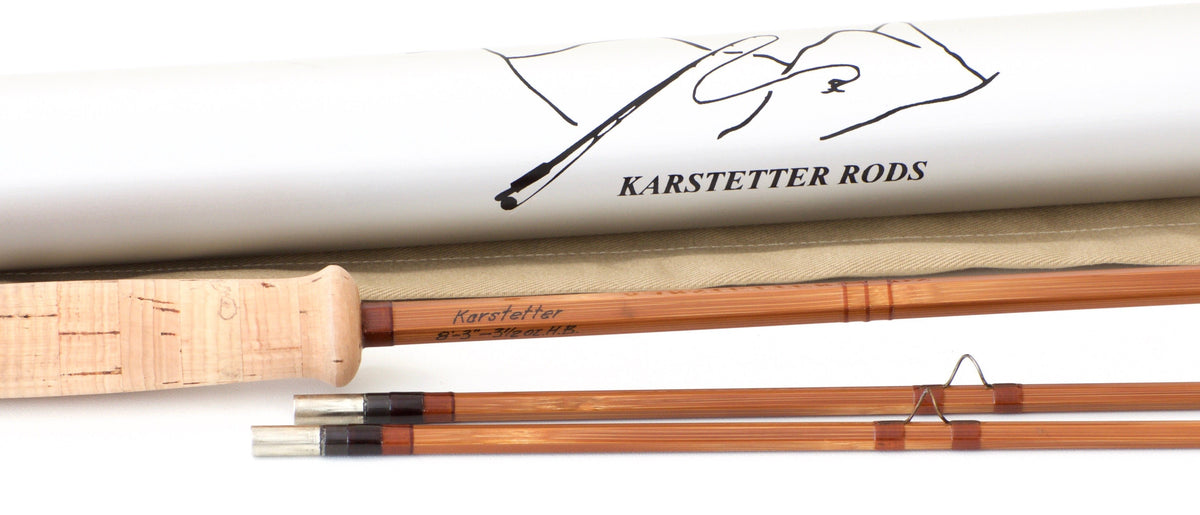 Karstetter, Marty - Hollow-Built Bamboo Rod 8'3 2/2 4wt 