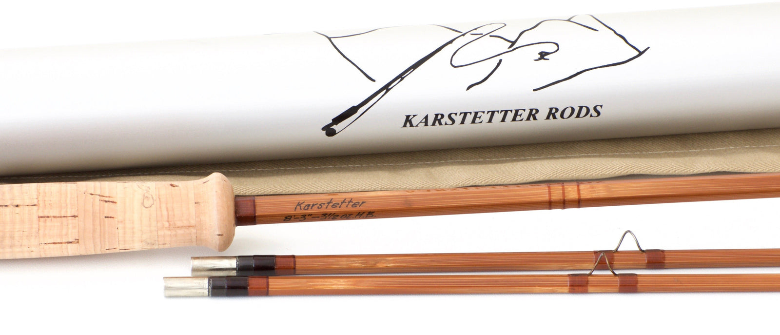 Karstetter, Marty - Hollow-Built Bamboo Rod 8'3 2/2 4wt 