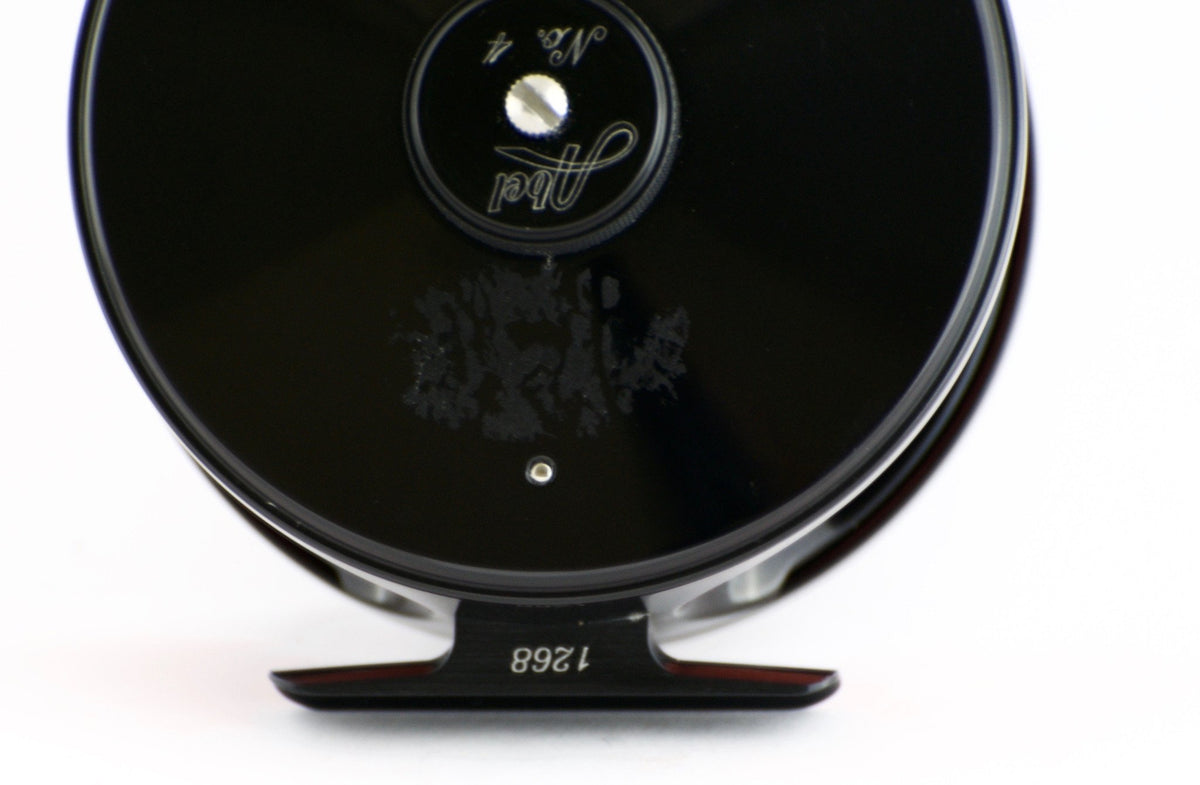 Abel Big Game Series No. 4 fly reel and two spare spools