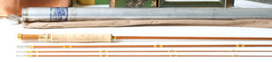 Phillipson Powr Pakt Bamboo Rod 8'6 3/2 5wt - handle grip and reel seat detail