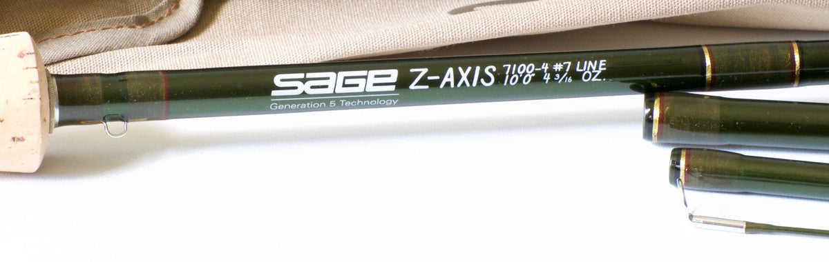 Sage Z-Axis 7100-4 10' #7wt Fly Rod 