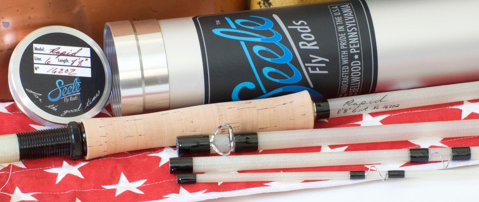 Seele "Rapid" Fiberglass Rod - 8'8 6wt 
