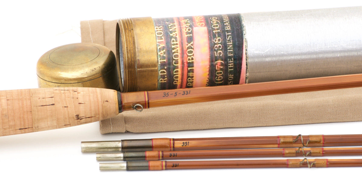 Taylor, R.D. (Bob) -- 7'6 3/2 5wt Bamboo Rod