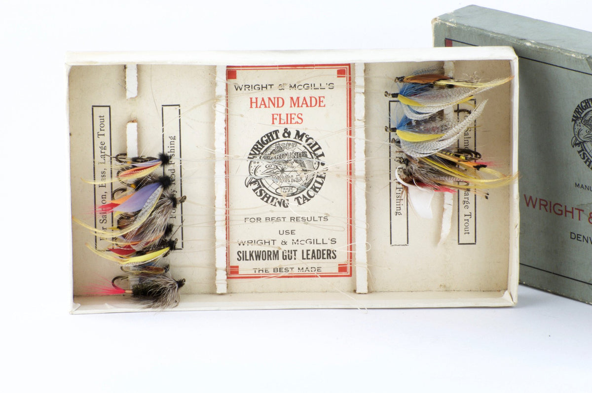 Wright & McGill Boxed Trout Flies and Boxed Hair/Featherwing Salmon Flies