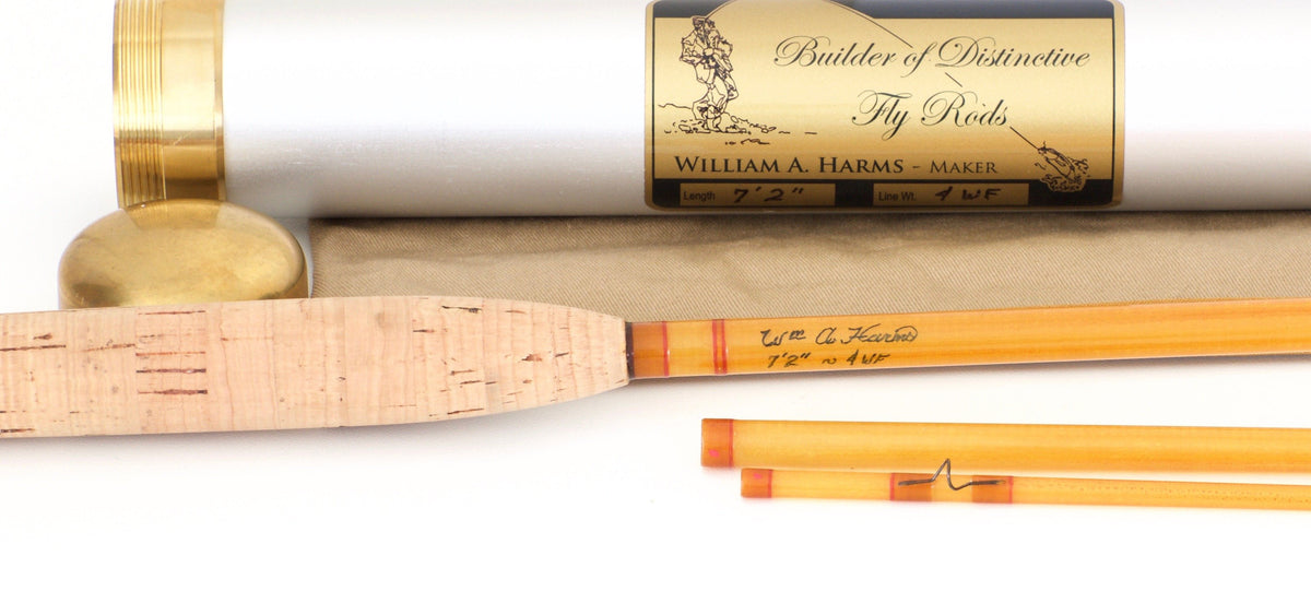 Harms, William A. - 7'2 4wt Fiberglass Fly Rod 
