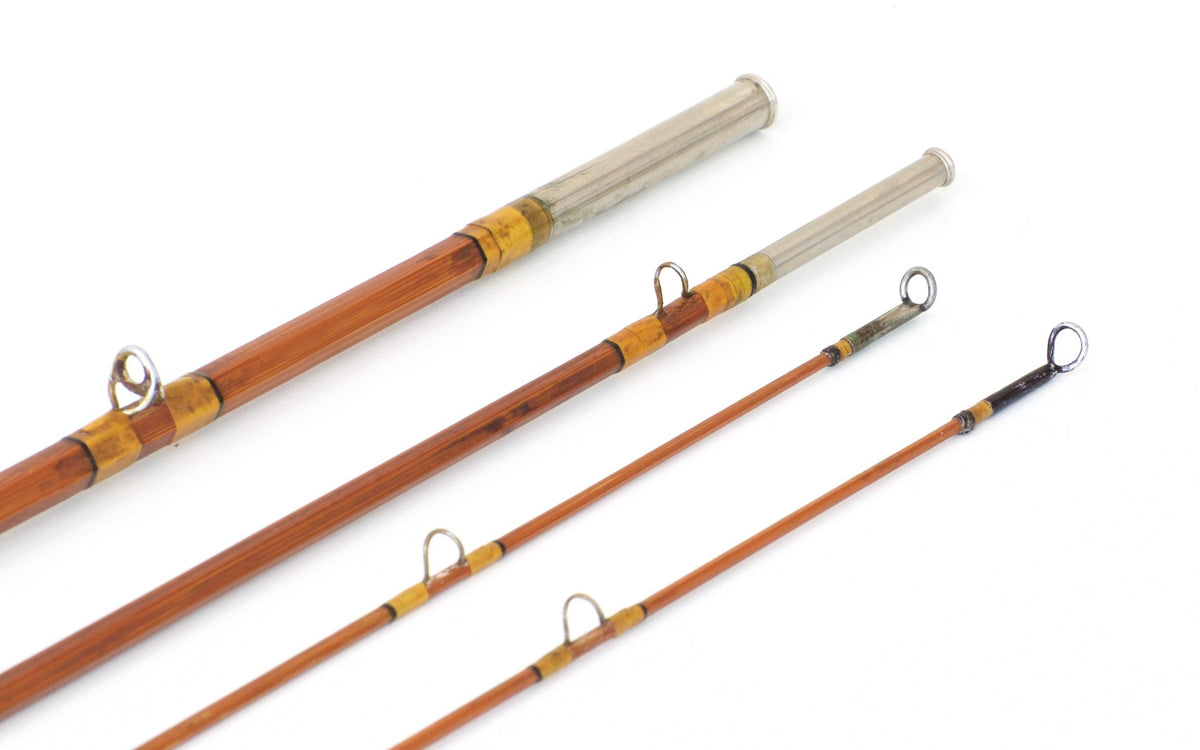 Phillipson Powr Pakt Bamboo Rod 8'6 5-6wt - rod sections with guides and wraps