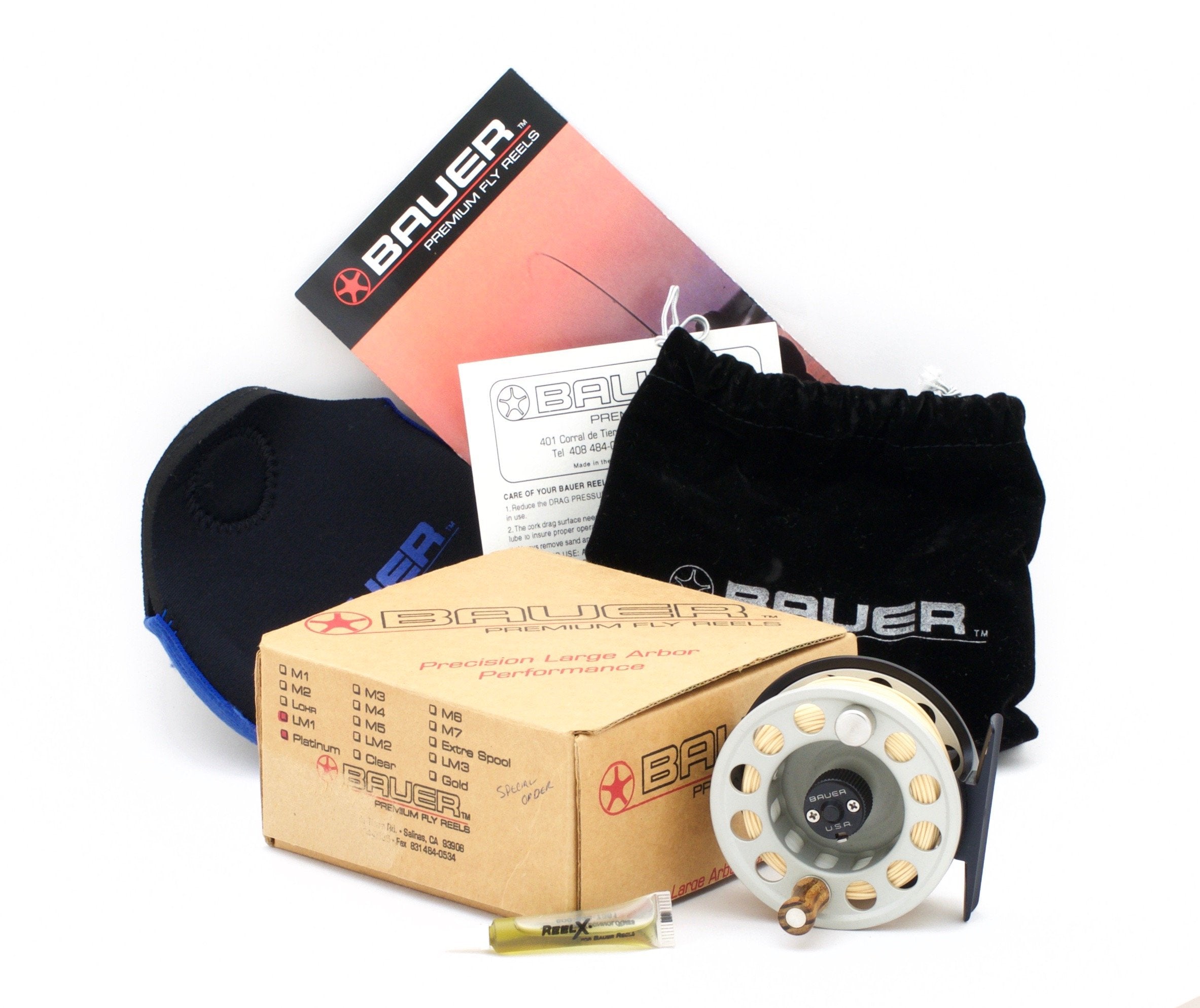 bauer junior mac fly reel Bauer LM1 Fly Reel