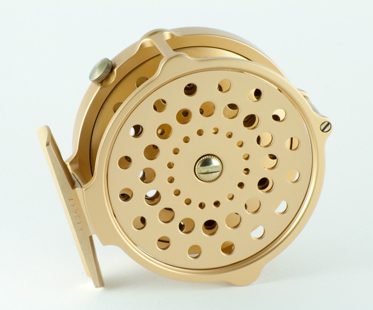 Hardy Bougle MKV Centenary Limited Edition 3 1/2" Fly Reel - Gold 