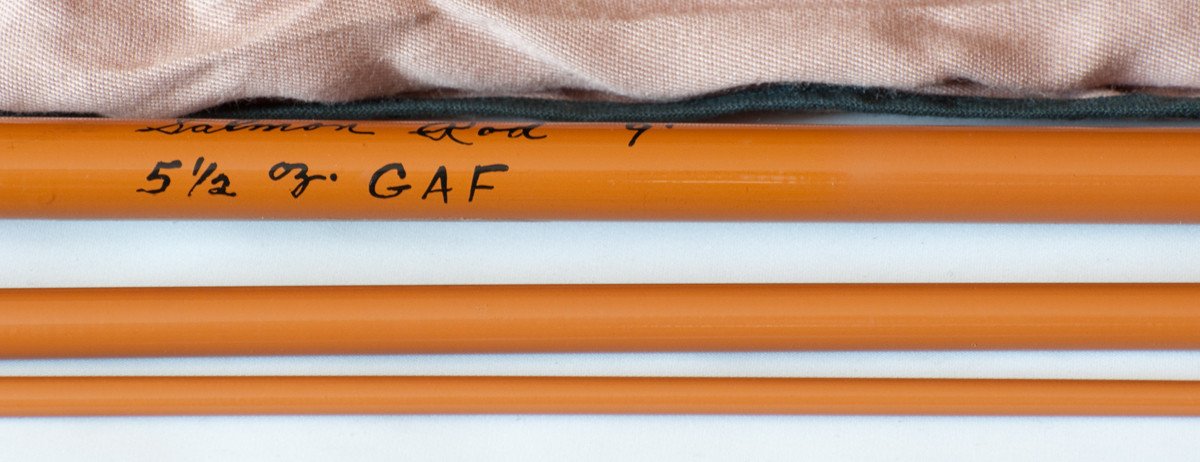Abercrombie & Fitch "Monogram Salmon" 9' 8wt fiberglass rod 