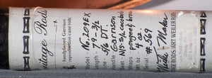 Weiler, Art - Garrison Model 209EX 7'9 3/2 5-6wt Bamboo Rod 