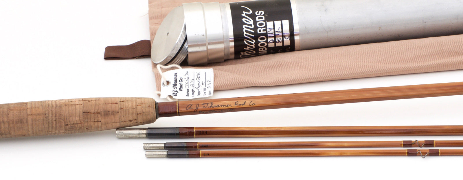 Thramer, AJ - Payne 204L Hollowbuilt Bamboo Rod - 8'6 3/2 5wt 