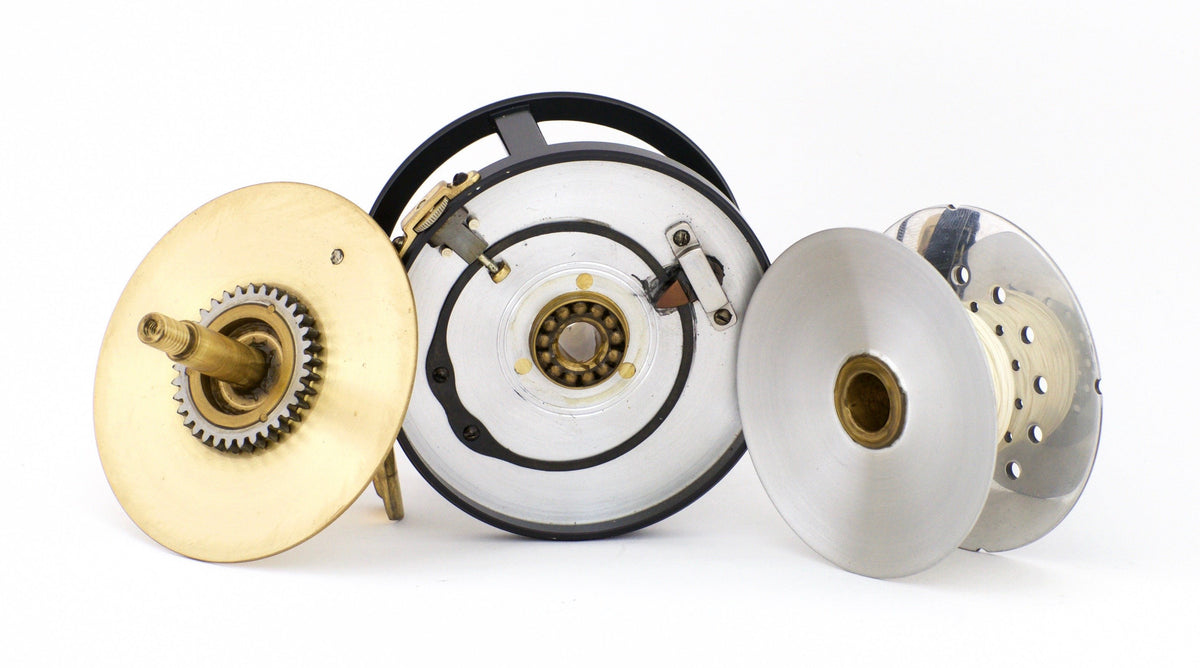 Hardy Brass Faced Perfect 1902 Reproduction Limited Edition Reel Set